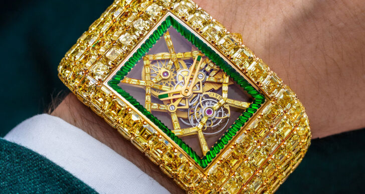 Jacob & Co. Serves Up $20M ‘Billionaire Timeless Treasure’ Timepiece