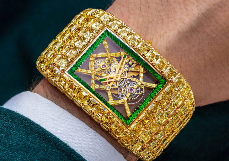 Jacob & Co. Serves Up $20M ‘Billionaire Timeless Treasure’ Timepiece