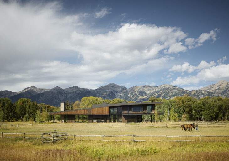 Black Fox Ranch in Jackson by CLB Architects
