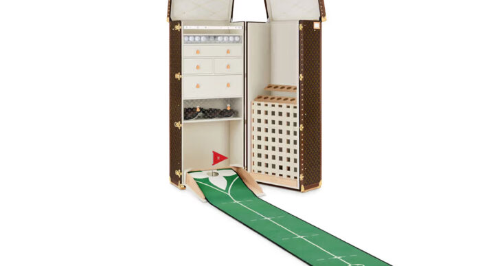 Louis Vuitton’s $129K Golf Trunk Lets You Perfect Your Putt on a Whim