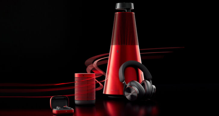 Ferrari Styling Charges Bang & Olufsen’s New Speaker Collection