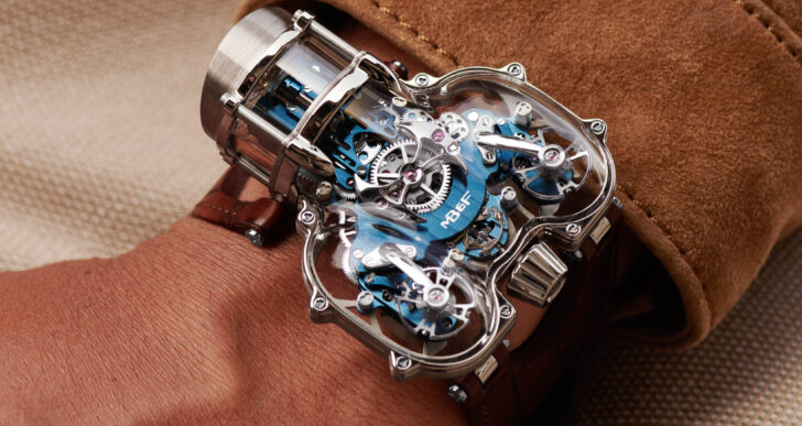 MB&F’s $490K HM9 Sapphire Vision Reveals Inner Mechanical Theater