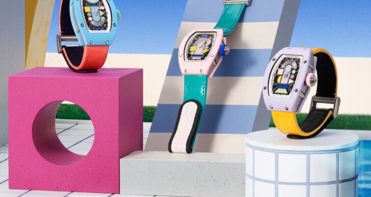 A Mix of Memphis Milles: Richard Mille Channels 80s Color and Whimsy