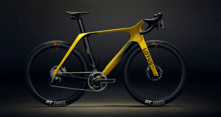 Lotus Reveals Swooping and Synthetic Type 136 E-Bike
