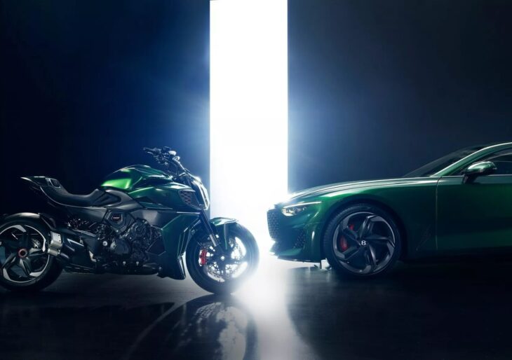 Ducati Diavel for Bentley: Velvet Rush