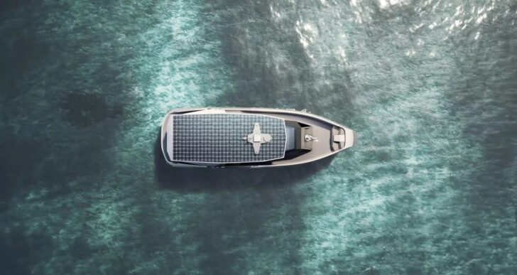 Tyde and BMW Designworks Unveil 48-Foot Solar-Powered Hydrofoil Yacht