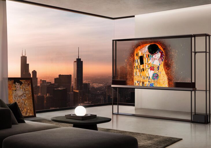 LG Introduces World’s First Transparent OLED TV