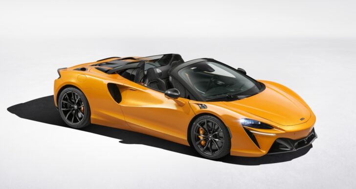 McLaren Introduces Its First-Ever High-Performance Hybrid Convertible With Artura Spider