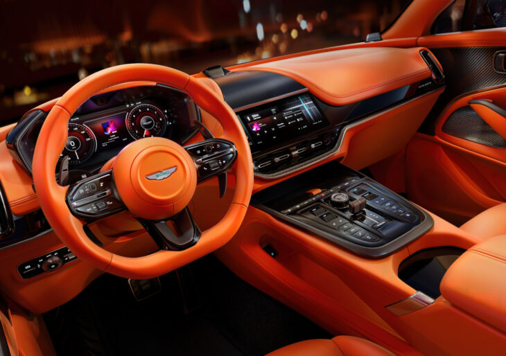 2025 Aston Martin DBX707 Shows Off Updated Interior